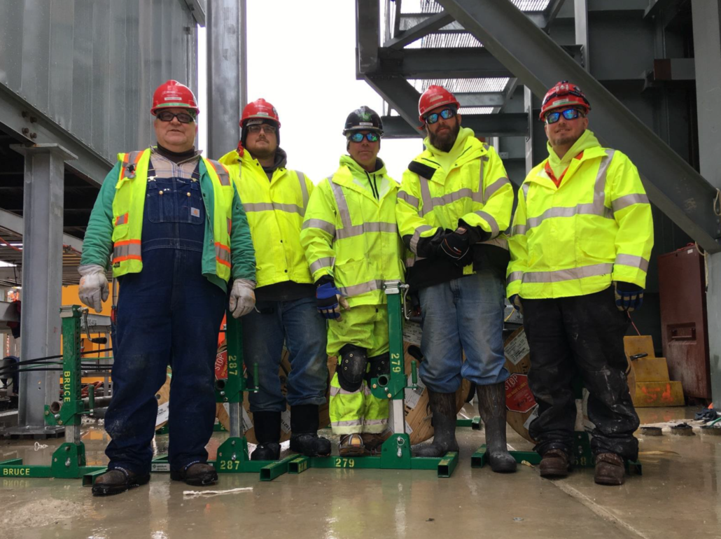 Bruce and Merrilees_Hickory Run Energy Center_Kiewit Crew of the Month 1-2019