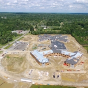 Medical facility property under construction.
