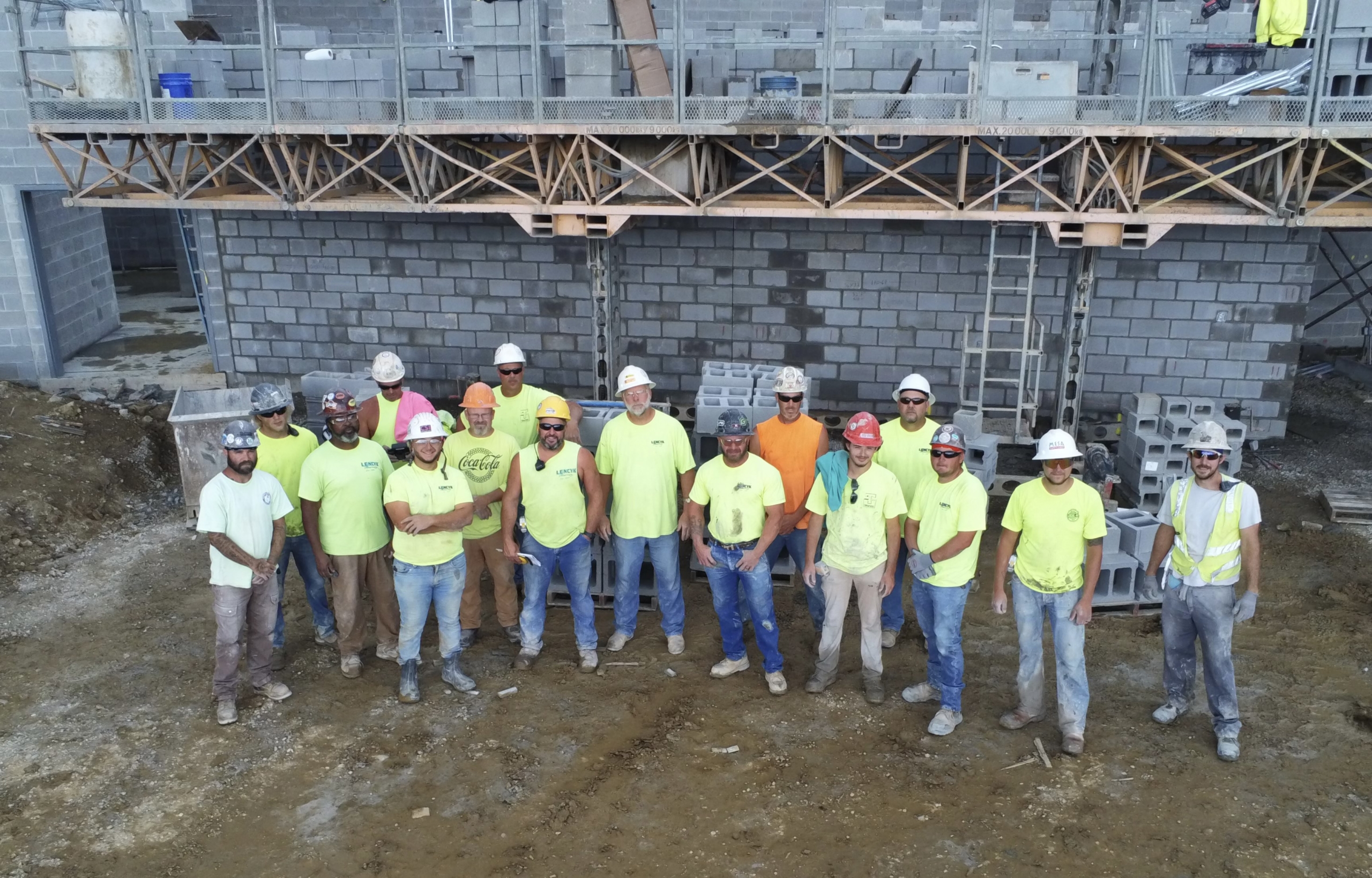 Lencyk Masonry Team Photo