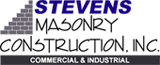 Stevens masonry construction logo