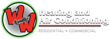 W and W Inc heating and air conditioning logo